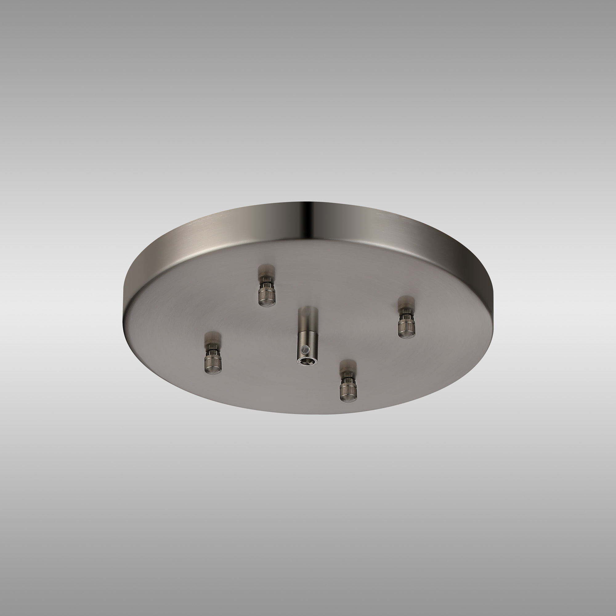 Hayes Heavy Duty No Hole Nickel Ceiling Boxes Deco Multiple Pendant